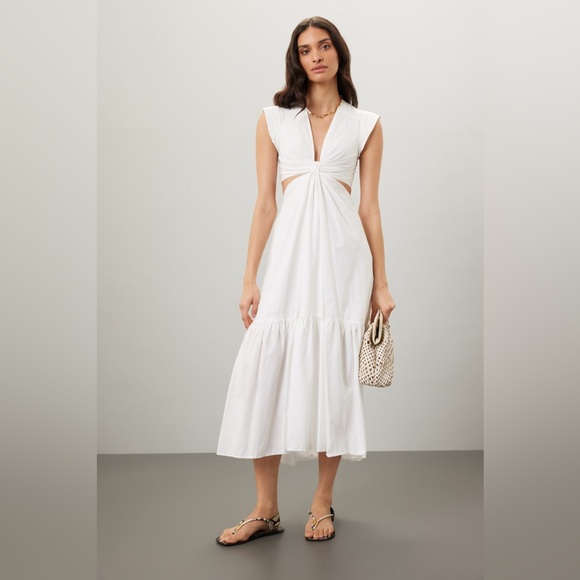 A.L.C. Dresses & Skirts - A.L.C. Alexandria Midi Dress White